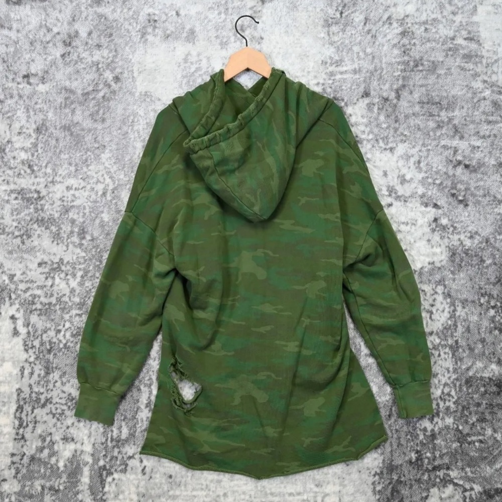 Destroyed NSF camp hoodie size S